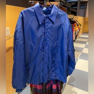 Vintage Swingster Snap Jacket - Fleece Lined - Size Large
